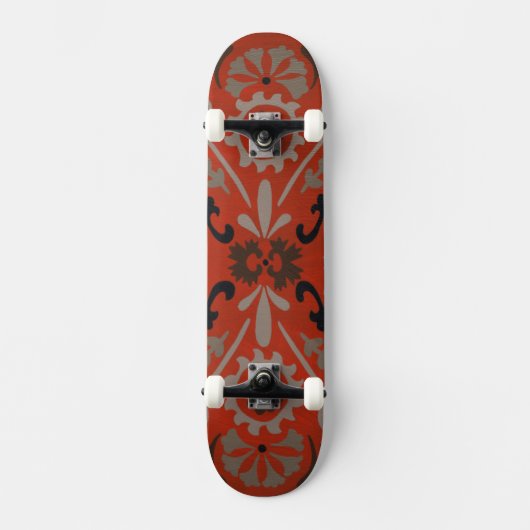 Cinnabar Suzani I Persoonlijk Skateboard (Voorkant)