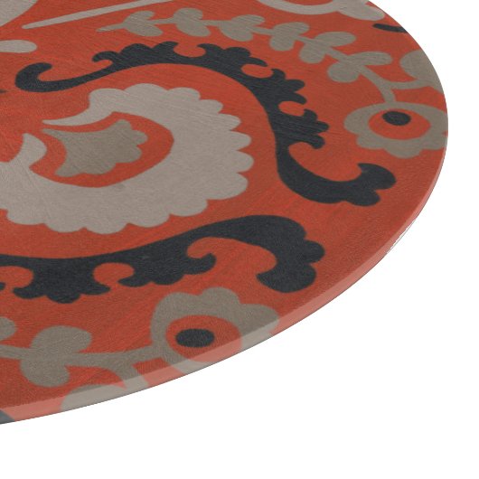 Cinnabar Suzani I Snijplank (Hoek)