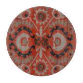 Cinnabar Suzani I Snijplank (Voorkant)