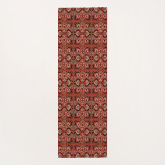 Cinnabar Suzani I Yogamat (Achterkant)