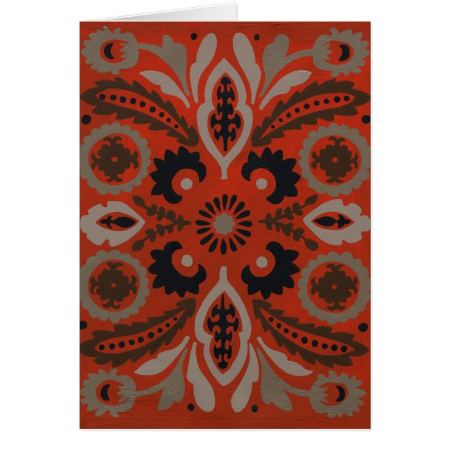 Cinnabar Suzani II (Voorkant)