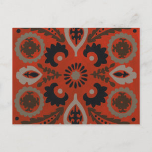 Cinnabar Suzani II Briefkaart