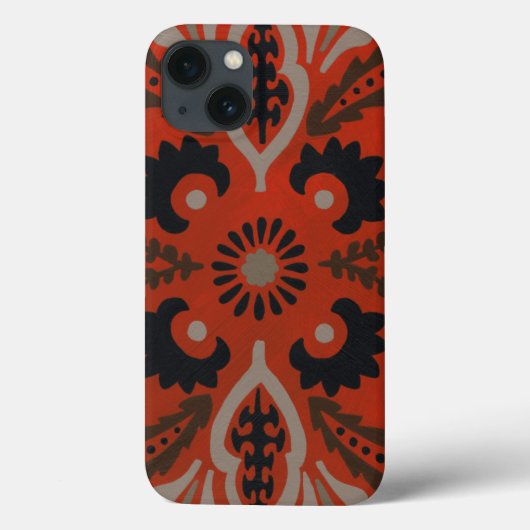 Cinnabar Suzani II Case-Mate iPhone Case (Achterkant)