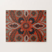 Cinnabar Suzani II Legpuzzel (Horizontaal)