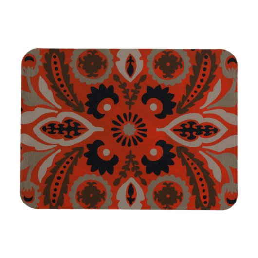 Cinnabar Suzani II Magneet (Horizontaal)
