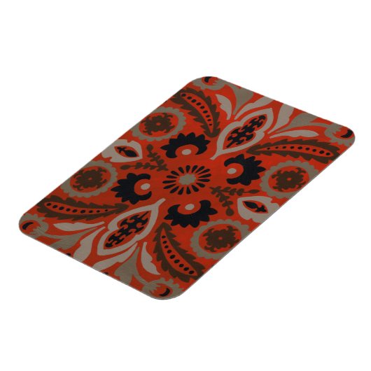 Cinnabar Suzani II Magneet (Linkerzijde)