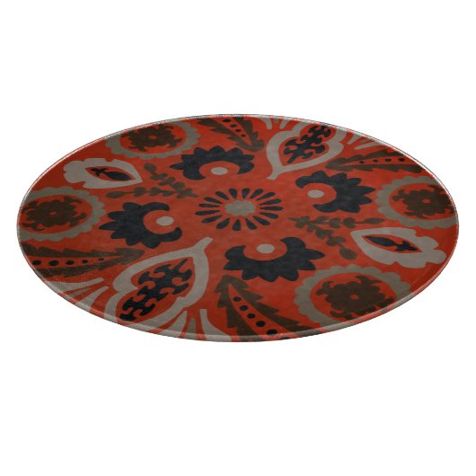 Cinnabar Suzani II Snijplank (Hoek)