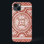 Cinnabar Woodblock IV Case-Mate iPhone Case<br><div class="desc">Huis decor</div>