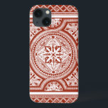 Cinnabar Woodblock IV Case-Mate iPhone Case<br><div class="desc">Huis decor</div>