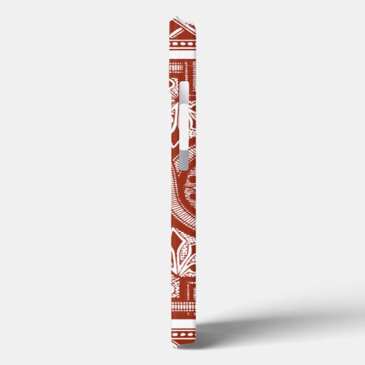 Cinnabar Woodblock IV Case-Mate iPhone Case (Achterkant / Links)