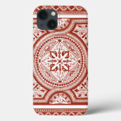 Cinnabar Woodblock IV Case-Mate iPhone Case (Achterkant)