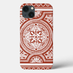 Cinnabar Woodblock IV Case-Mate iPhone Case