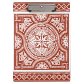 Cinnabar Woodblock IV Klembord (Voorkant)