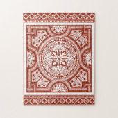 Cinnabar Woodblock IV Legpuzzel (Verticaal)