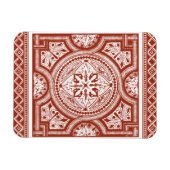 Cinnabar Woodblock IV Magneet (Horizontaal)