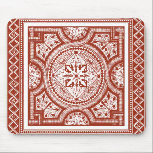 Cinnabar Woodblock IV Muismat