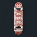 Cinnabar Woodblock IV Persoonlijk Skateboard<br><div class="desc">ThuisDécor</div>