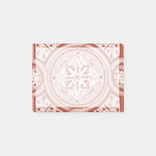 Cinnabar Woodblock IV Post-it® Notes