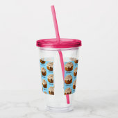 Cinnabon Acryl Drinkbeker (Links)