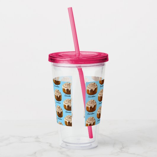 Cinnabon Acryl Drinkbeker (Links)