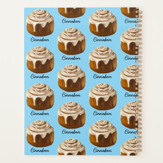Cinnabon Planner (Achterkant)