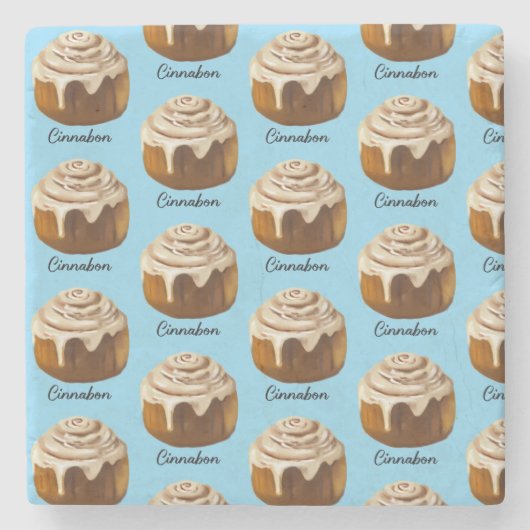 Cinnabon Stenen Onderzetter (Voorkant)