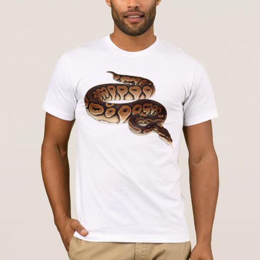 Cinnamon Ball Python T-shirt (Voorkant)