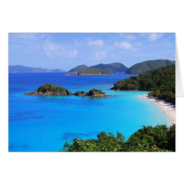 Cinnamon Bay Beach, St. John, Amerikaanse Maagdene (Voorkant Horizontaal)