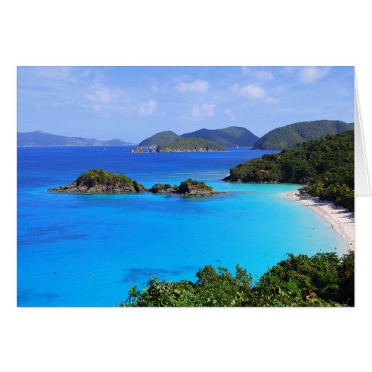 Cinnamon Bay Beach, St. John, Amerikaanse Maagdene (Voorkant Horizontaal)