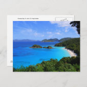 Cinnamon Bay, St. John, Amerikaanse Maagdeneilande Briefkaart (Voorkant / Achterkant)