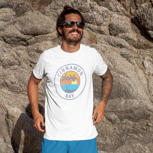 Cinnamon Bay, St John, Usvi Faded Classic Style T-shirt