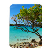 Cinnamon Bay St. John USVI Flexi Magnet Magneet (Verticaal)