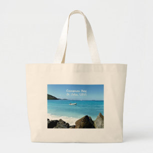 Cinnamon Bay, St. John USVI Grote Tote Bag