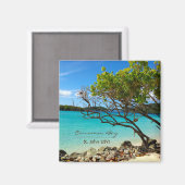 Cinnamon Bay St. John USVI Magneten (Voorkant / Achterkant)