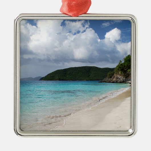 Cinnamon Bay, St. John USVI Metalen Ornament (Voorkant)