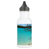 Cinnamon Bay St. John USVI Tropical Water Bottle Waterfles (Links)