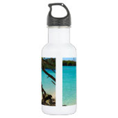 Cinnamon Bay St. John USVI Tropical Water Bottle Waterfles (Achterkant)