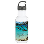 Cinnamon Bay St. John USVI Tropical Water Bottle Waterfles (Voorkant)