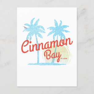 Cinnamon Bay USVI  Beach Magnet Briefkaart