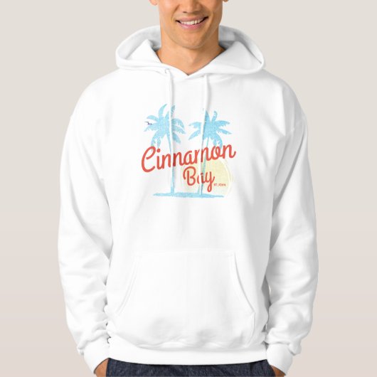 Cinnamon Bay USVI Hoodie (Voorkant)