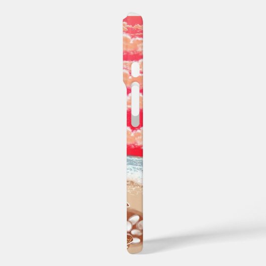 Cinnamon Beach iPhone case (Achterkant / Links)