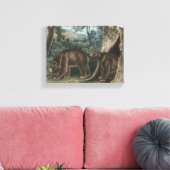 Cinnamon Beer Audubon Canvas Afdruk (Insitu (Woonkamer))