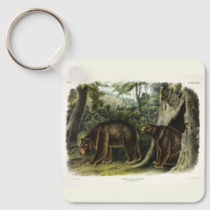 Cinnamon Beer uit Audubon's Quadrupeds Sleutelhanger
