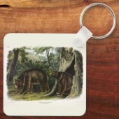 Cinnamon Beer uit Audubon's Quadrupeds Sleutelhanger (Achterkant)