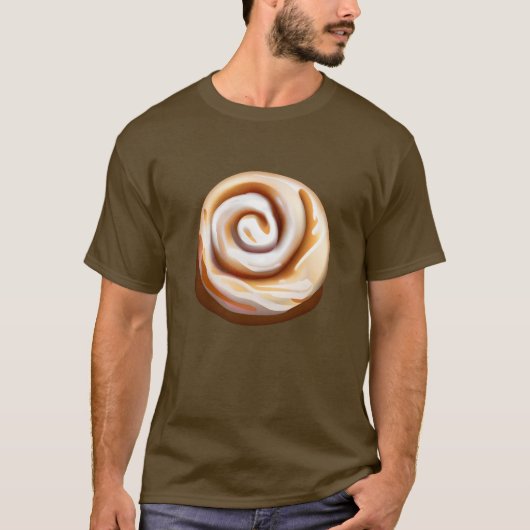 Cinnamon Bun/Cinnamon Roll met Icking T-shirt (Voorkant)