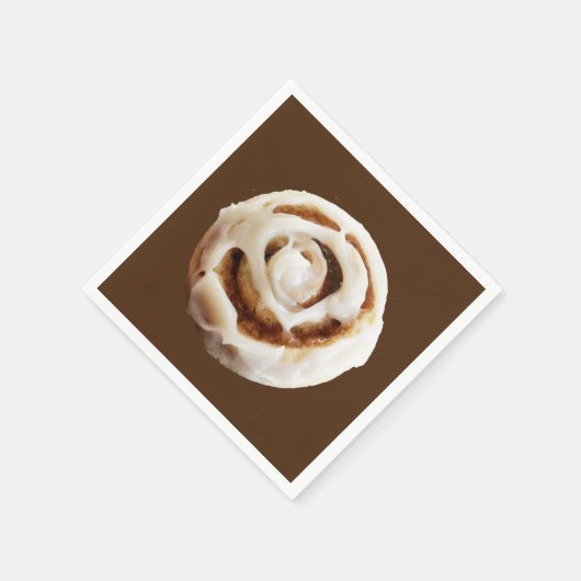 Cinnamon Bun met Icing Servet (Hoek)