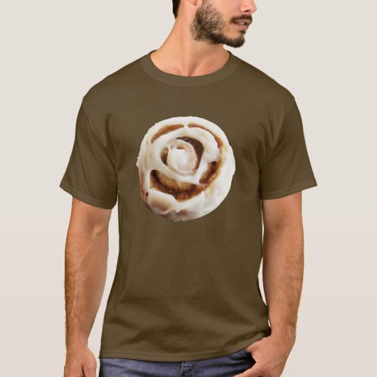 Cinnamon Bun met Icing T-shirt (Voorkant)