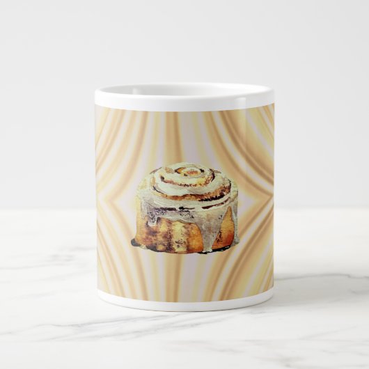 Cinnamon Bun Mornings Jumbo Mok 20 oz (Voorkant)