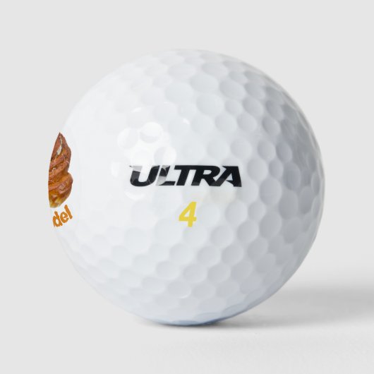 Cinnamon Bun Roll Model Golfballen (Logo)