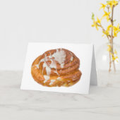 Cinnamon Bun Roll Model Kaart (Gele Bloem)